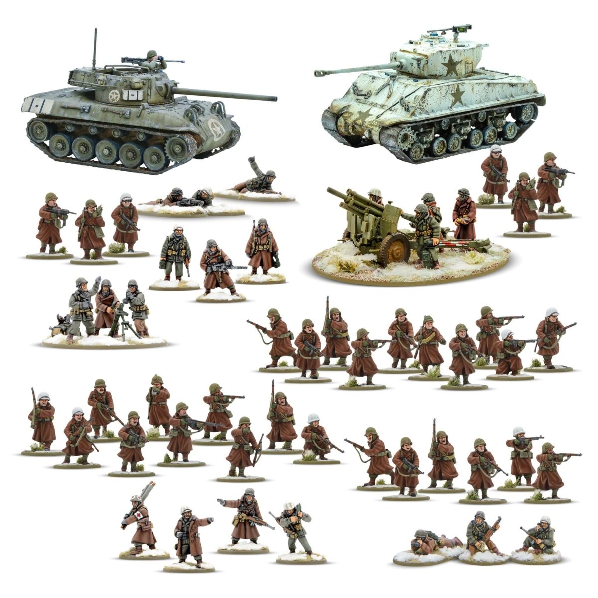US Army (winter) Starter Army - The Ork Forge
