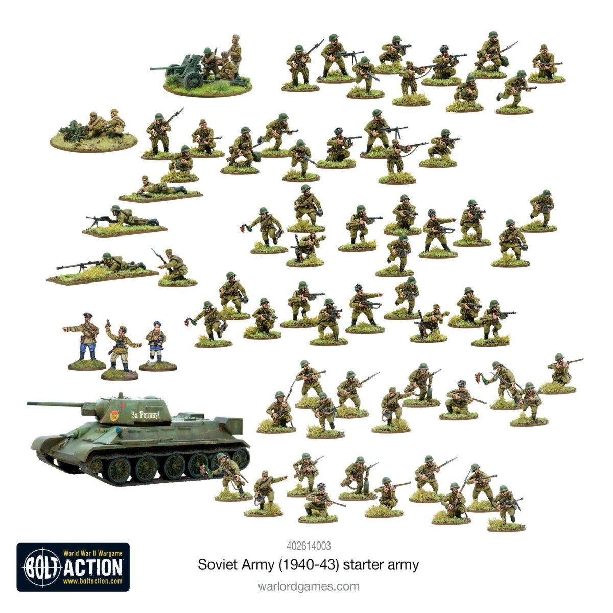 Soviet Army Early War Starter Army - The Ork Forge