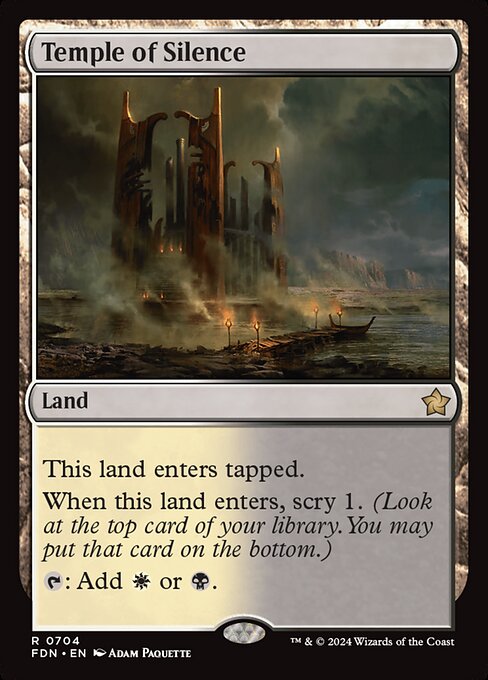 Temple of Silence - catalogue image