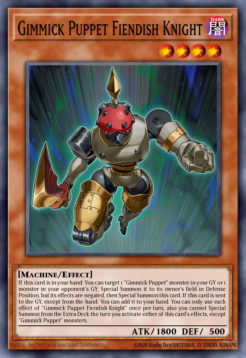 Gimmick Puppet Fiendish Knight - catalogue image