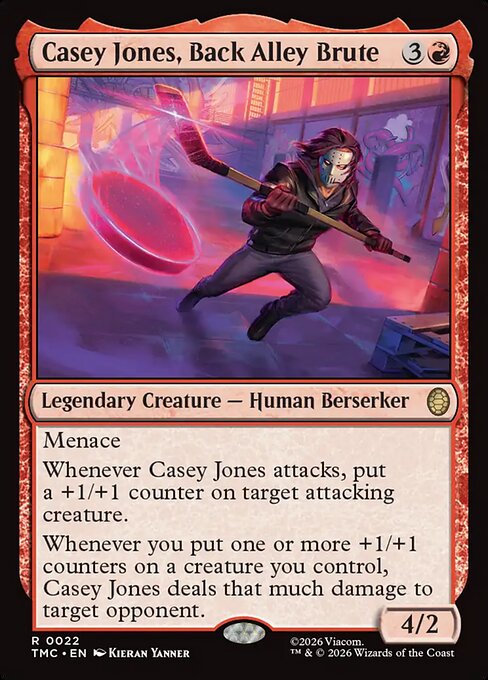 Casey Jones, Back Alley Brute - catalogue image