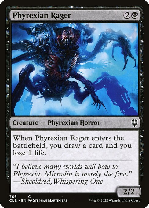 Phyrexian Rager - catalogue image