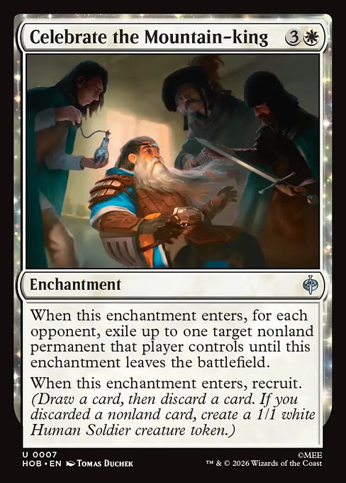 Celebrate the Mountain-king - catalogue image