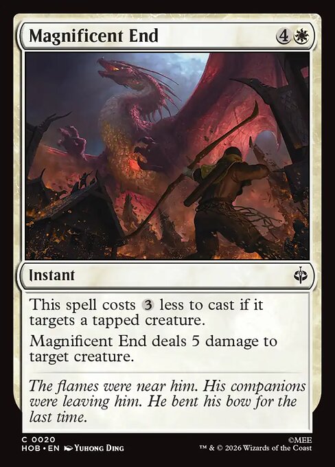 Magnificent End - catalogue image