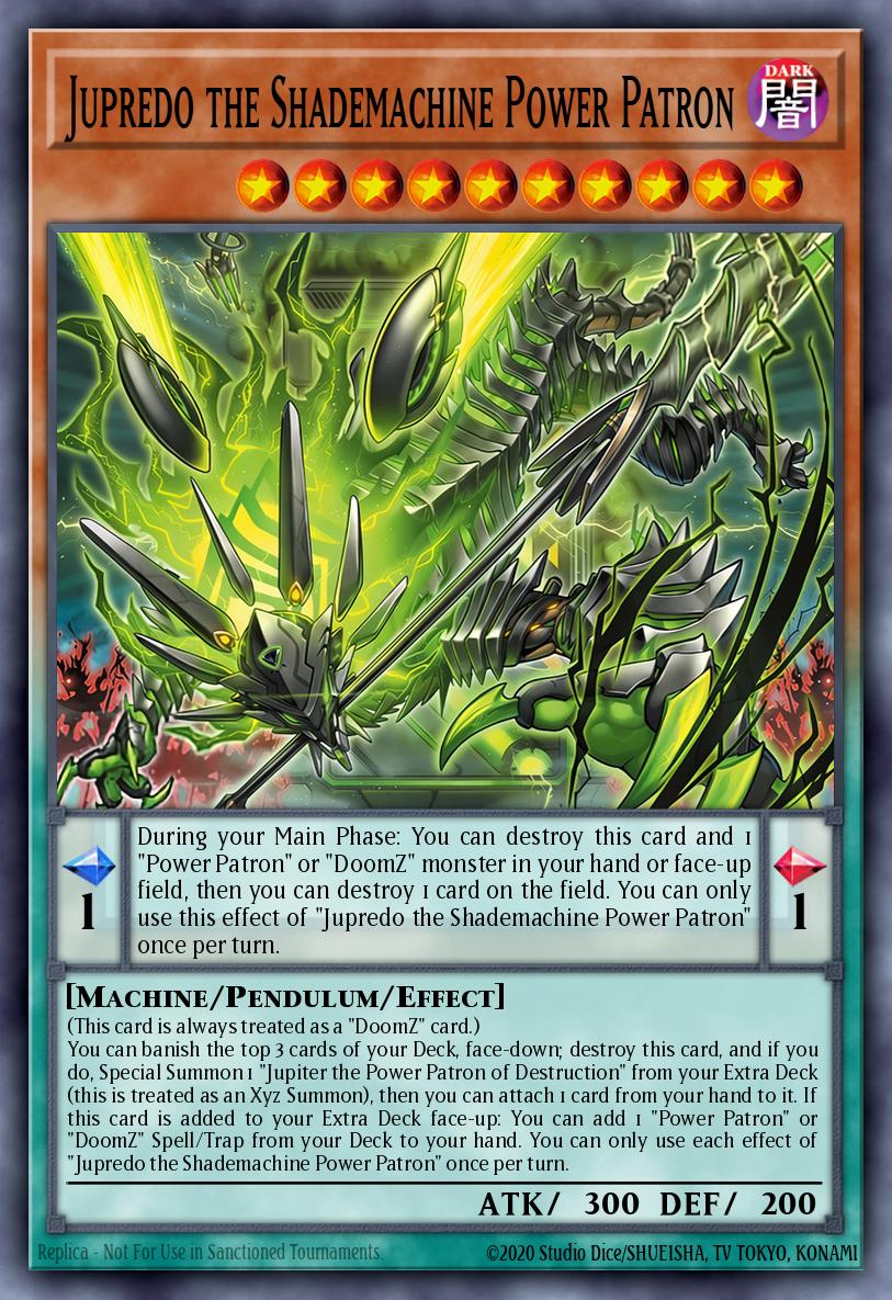 Jupredo the Shademachine Power Patron - catalogue image