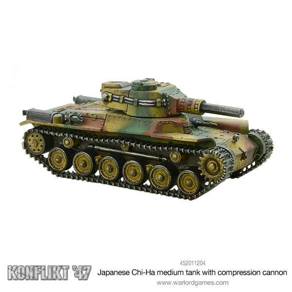 Konflikt '47 Japanese Chi-Ha with compression cannon