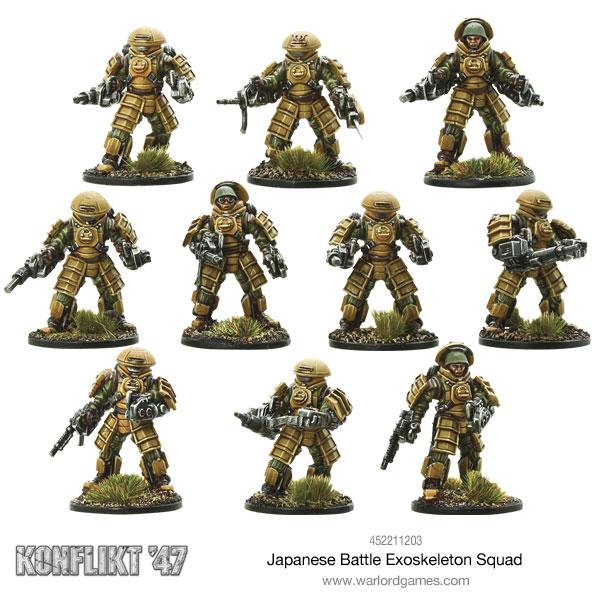 Konflikt '47 Japanese Battle Exoskeleton Squad