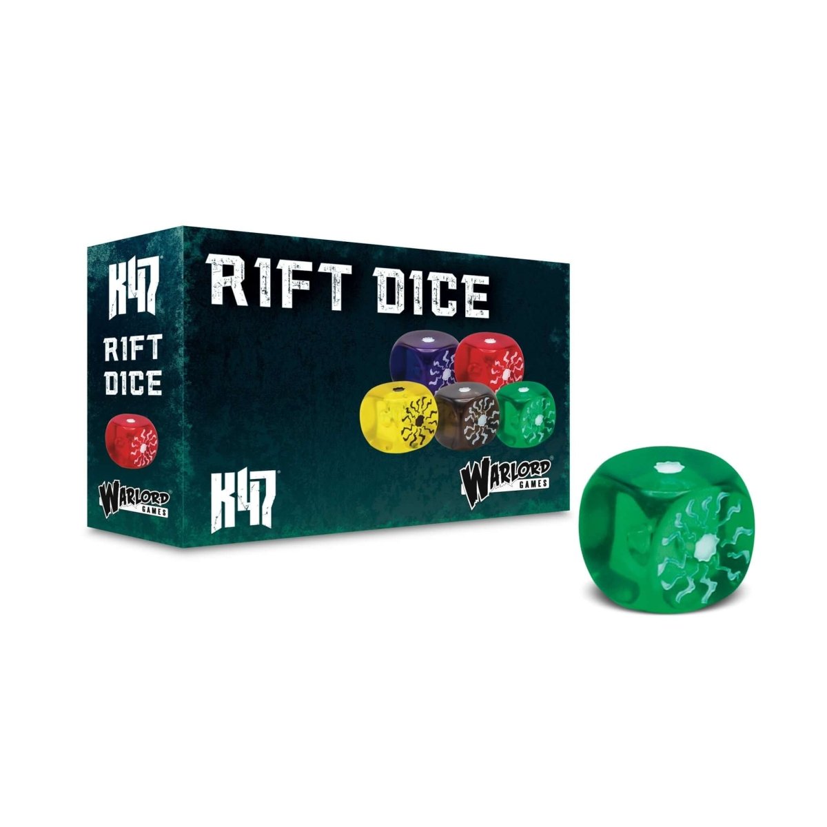 Konflikt '47 Rift Dice - Green - The Ork Forge