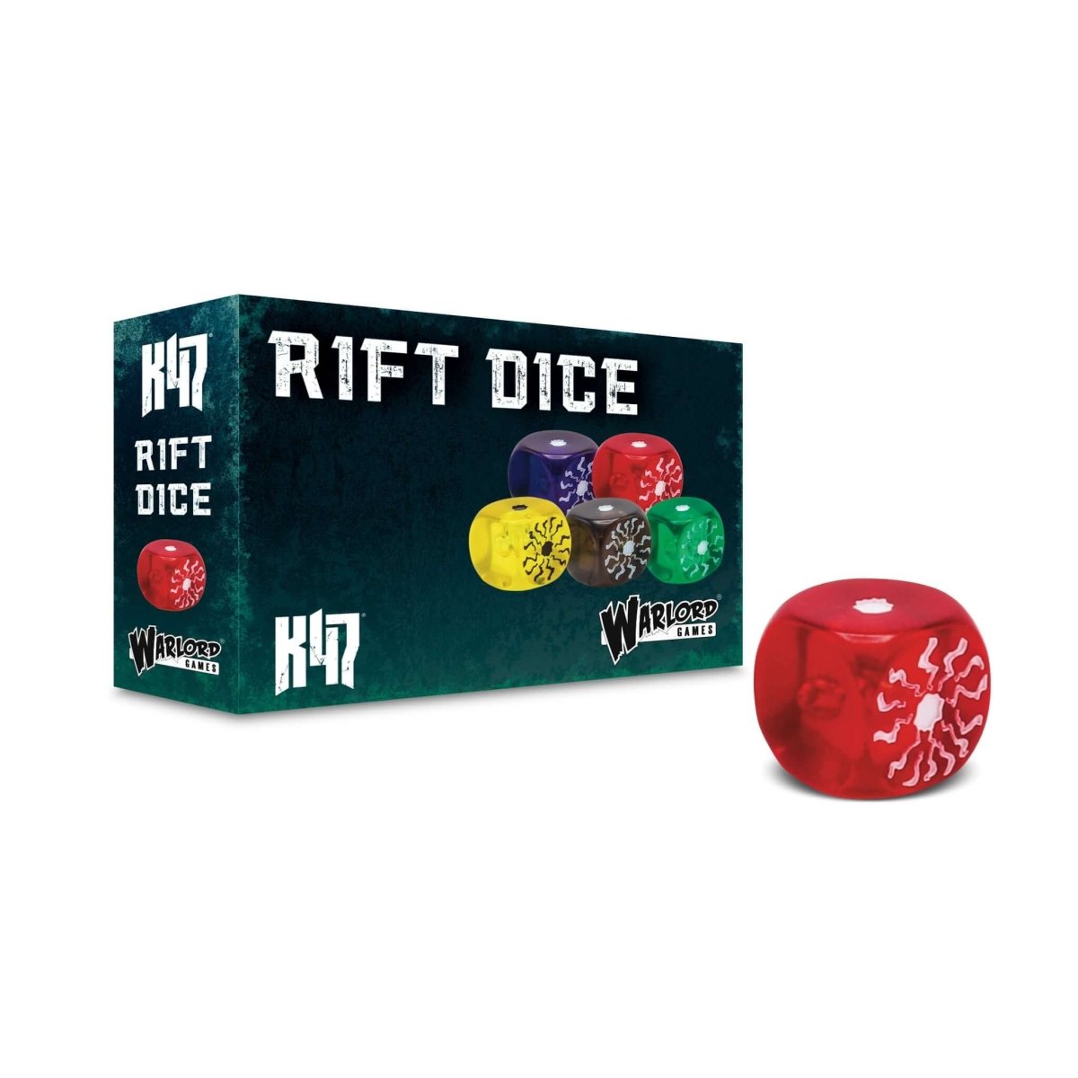Konflikt '47 Rift Dice - Red - The Ork Forge