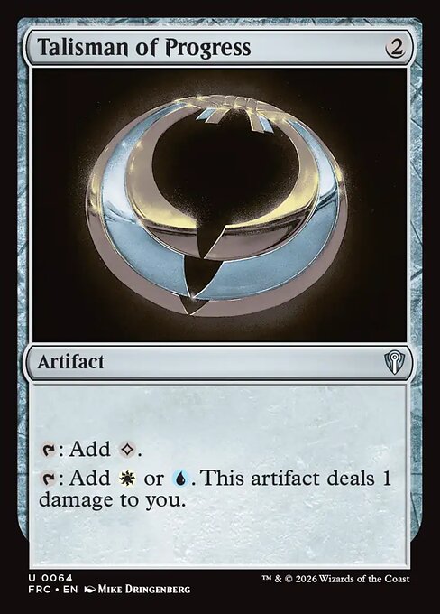 Talisman of Progress - catalogue image