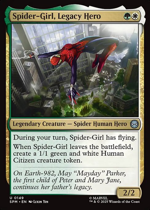 Spider-Girl, Legacy Hero - catalogue image