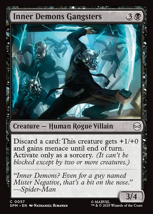 Inner Demons Gangsters - catalogue image