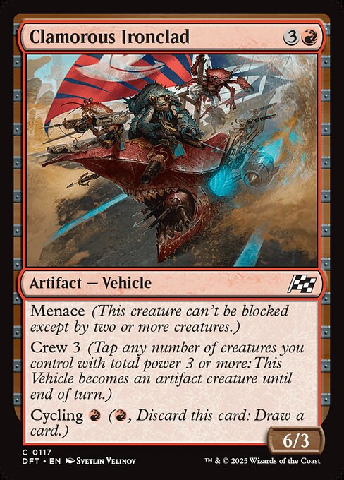 Clamorous Ironclad - catalogue image
