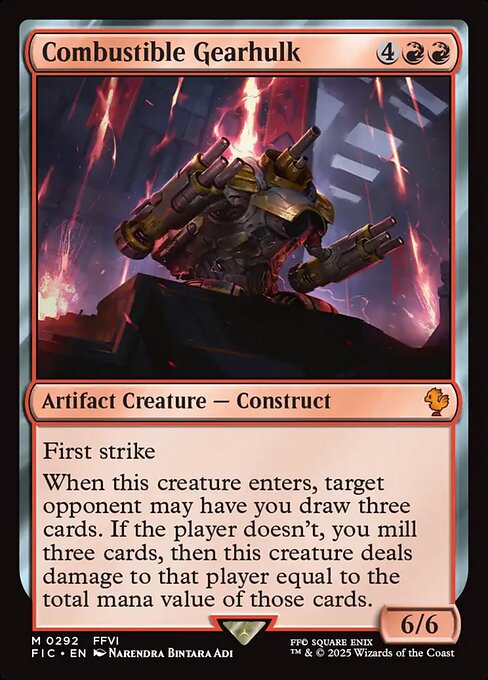 Combustible Gearhulk - catalogue image