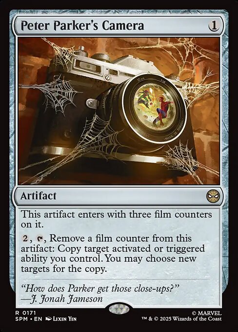 Peter Parker's Camera - catalogue image