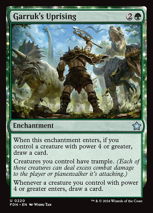 Garruk's Uprising - catalogue image