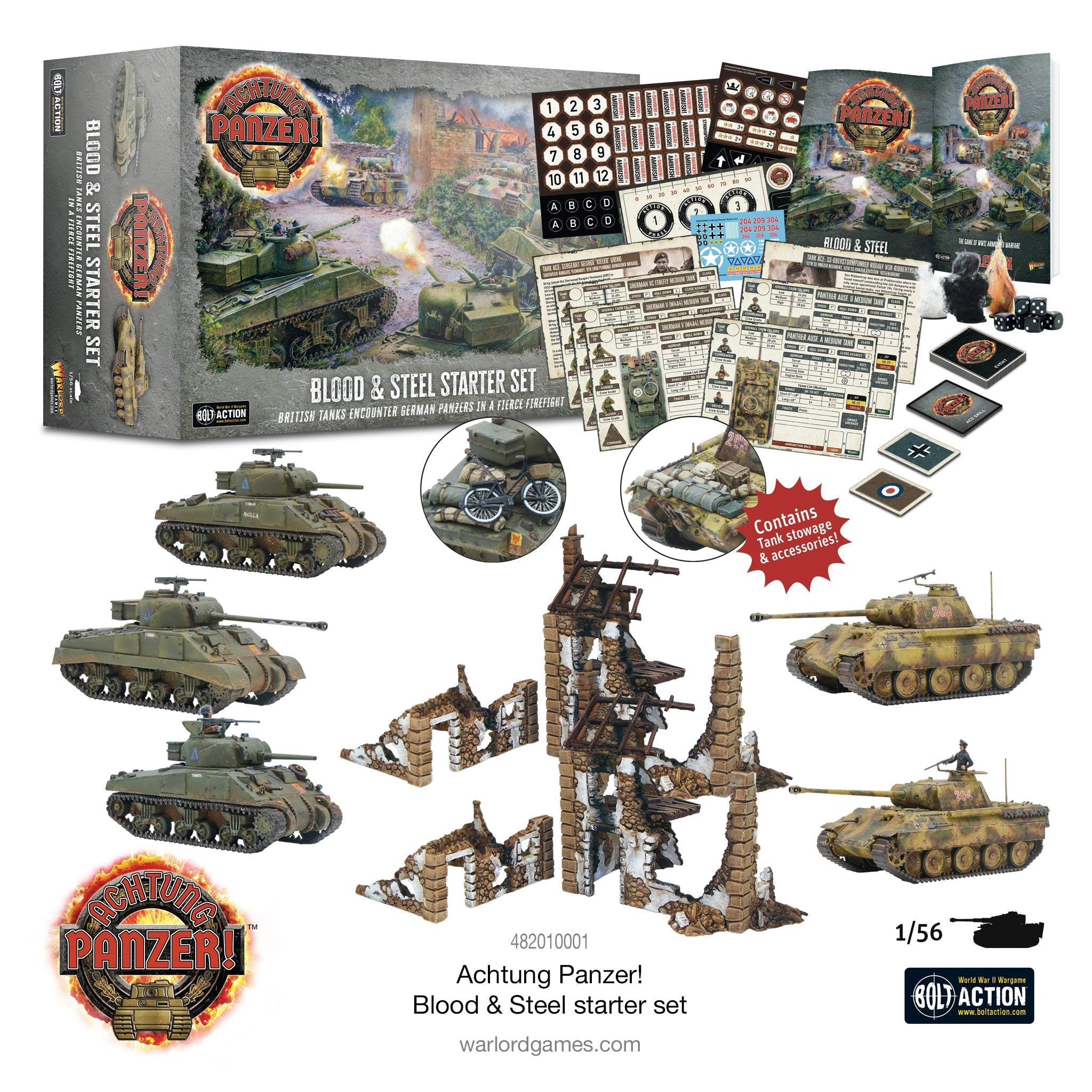 Achtung Panzer! Starter Set "Blood & Steel"