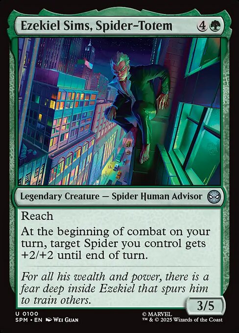 Ezekiel Sims, Spider-Totem - catalogue image