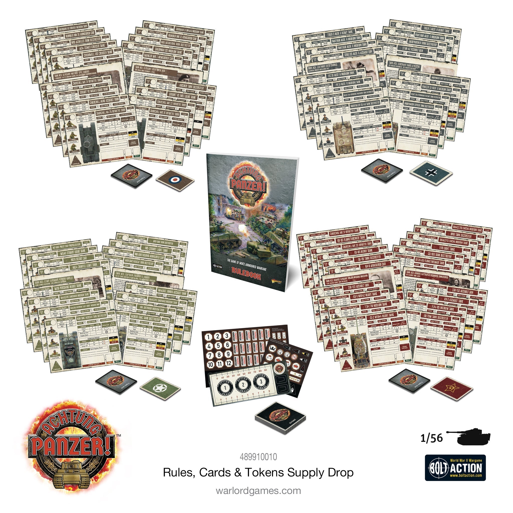 Achtung Panzer! Supply Drop Cards