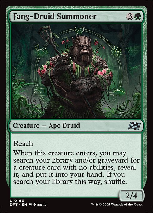 Fang-Druid Summoner - catalogue image
