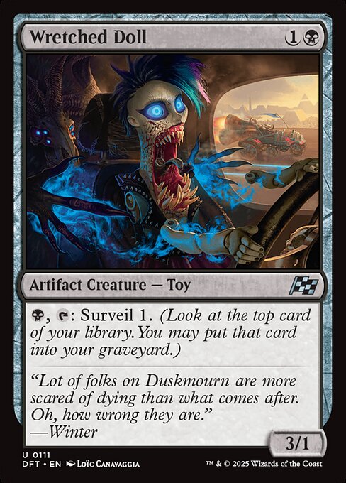 Wretched Doll - catalogue image