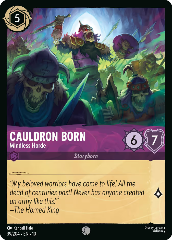 Cauldron Born — Mindless Horde - catalogue image