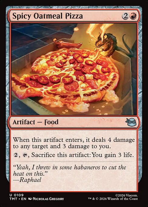 Spicy Oatmeal Pizza - catalogue image