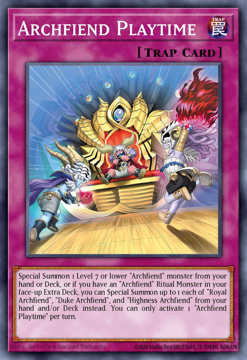 Archfiend Playtime - catalogue image