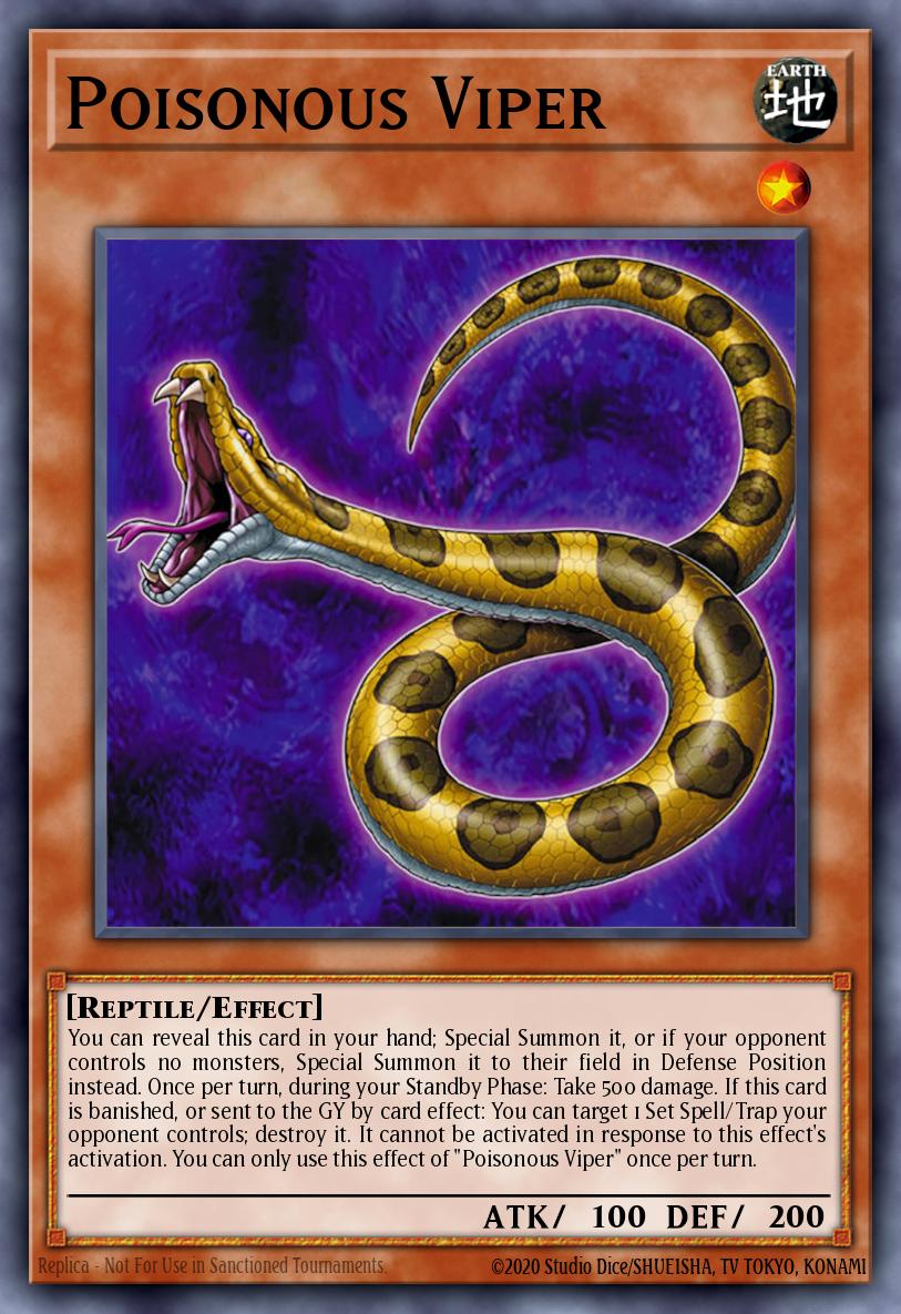 Poisonous Viper - catalogue image