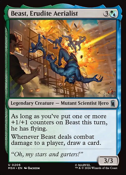 Beast, Erudite Aerialist - catalogue image