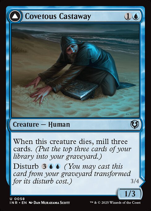 Covetous Castaway // Ghostly Castigator - catalogue image
