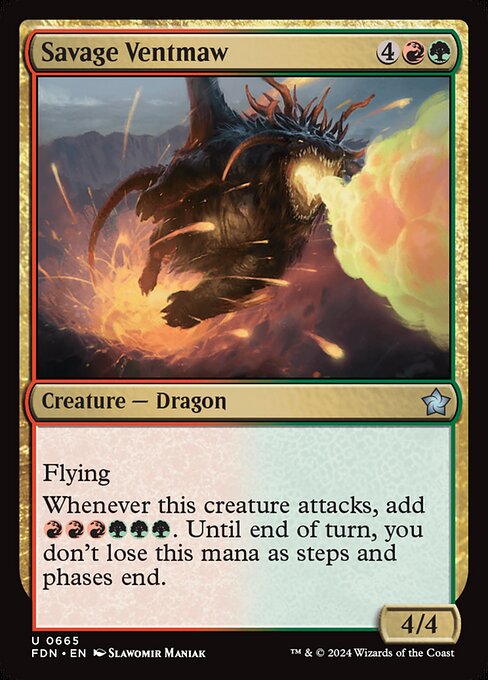 Savage Ventmaw - catalogue image