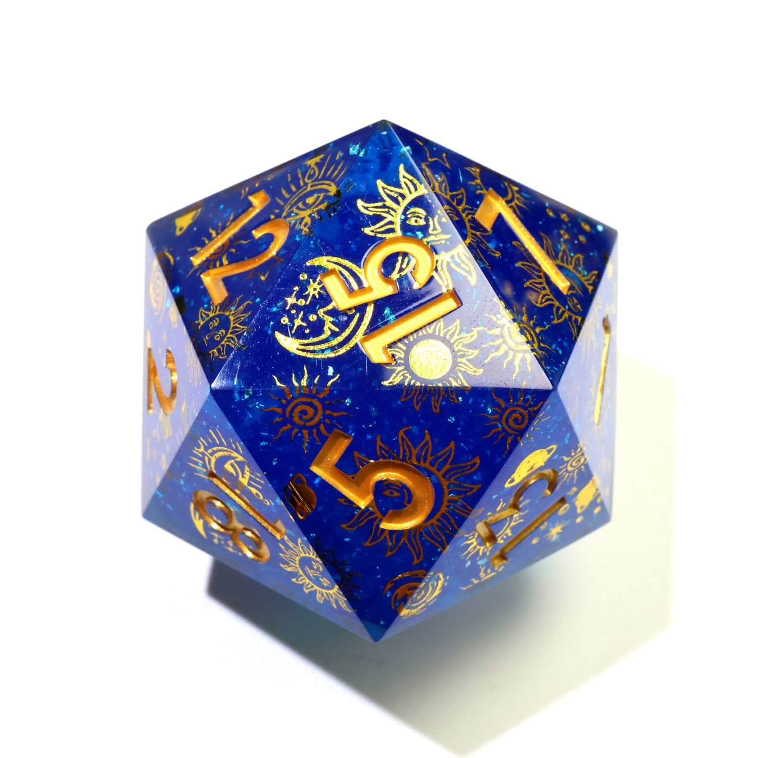 Celestial Body | 50mm D20 | Oversized Art Core Dice - The Ork Forge