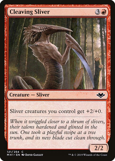 Cleaving Sliver - catalogue image