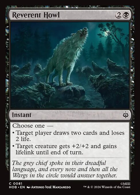 Reverent Howl - catalogue image