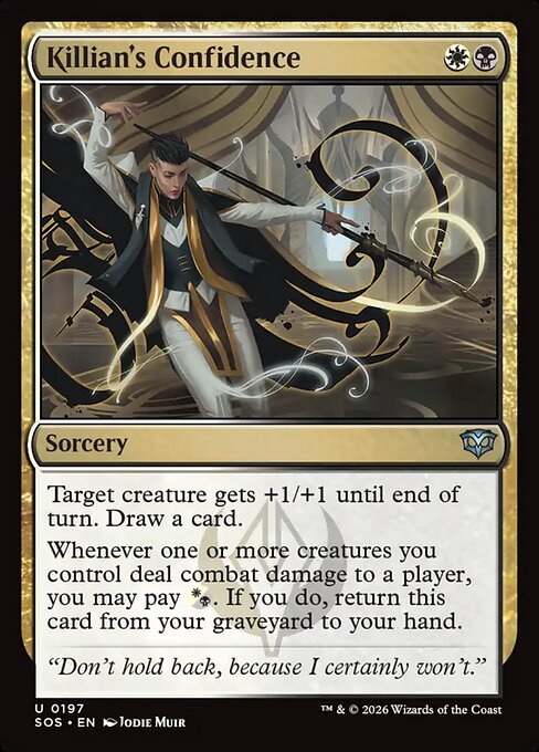 Killian's Confidence - catalogue image