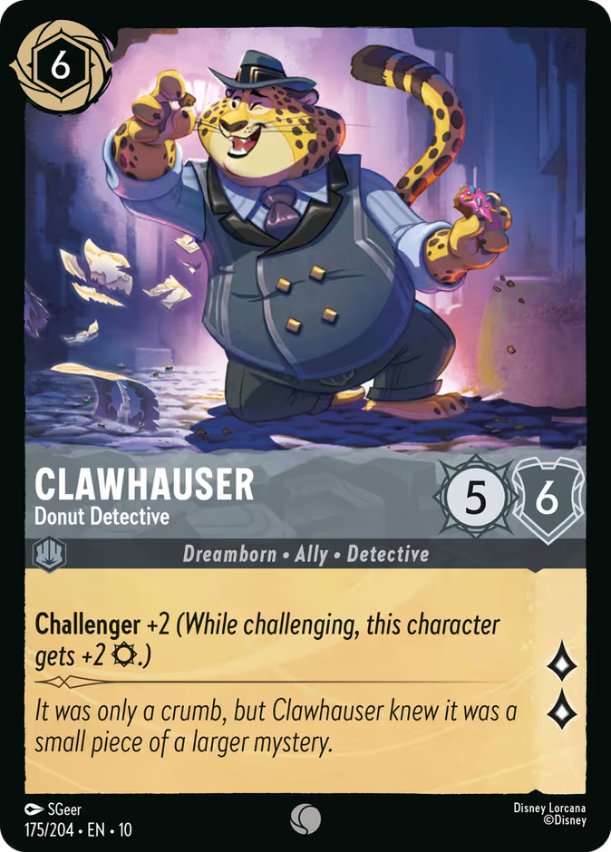 Clawhauser — Donut Detective - catalogue image