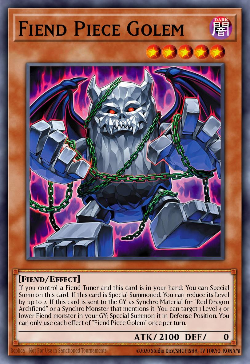 Fiend Piece Golem - catalogue image