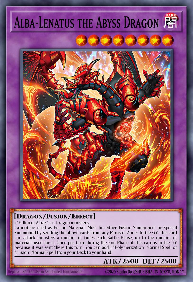 Alba-Lenatus the Abyss Dragon - catalogue image