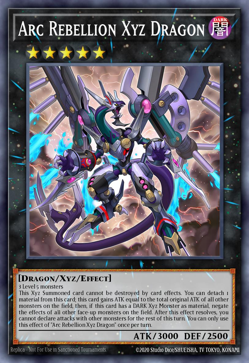 Arc Rebellion Xyz Dragon - catalogue image