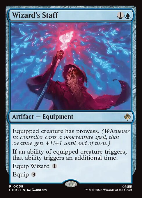 Wizard's Staff - catalogue image