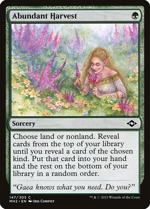 Abundant Harvest - catalogue image