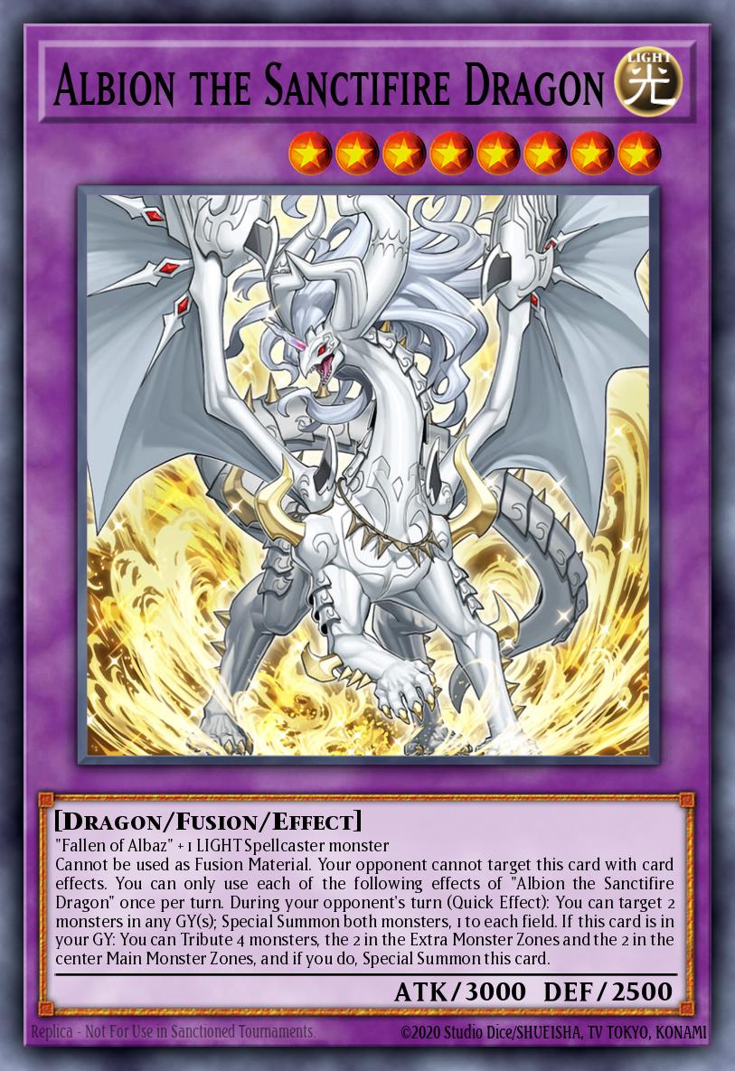 Albion the Sanctifire Dragon - catalogue image