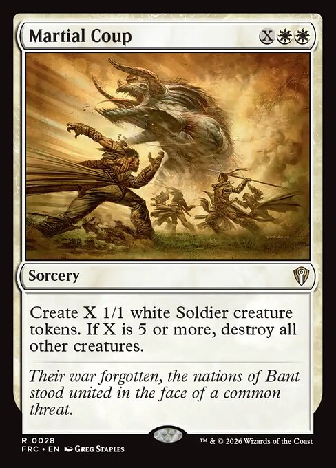 Martial Coup - catalogue image
