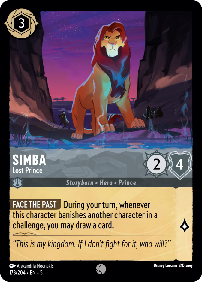 Simba — Lost Prince - catalogue image