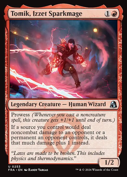 Tomik, Izzet Sparkmage - catalogue image
