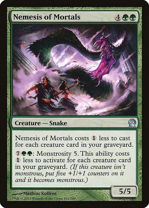 Nemesis of Mortals - catalogue image