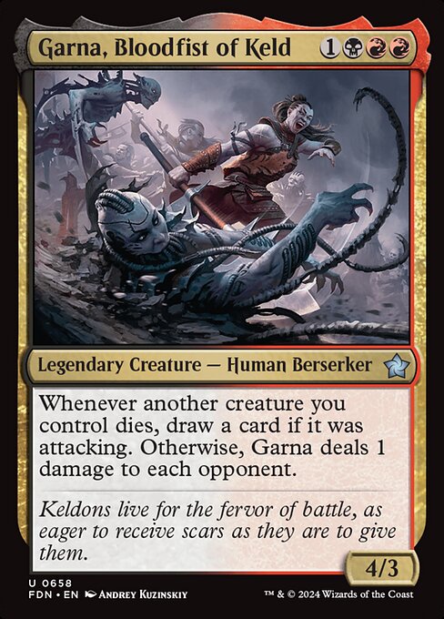 Garna, Bloodfist of Keld - catalogue image