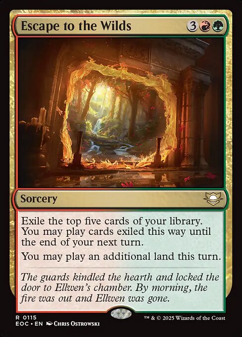 Escape to the Wilds - catalogue image