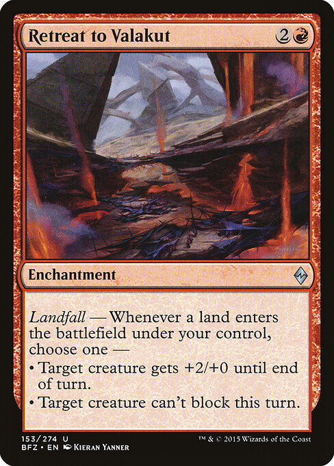 Retreat to Valakut - catalogue image